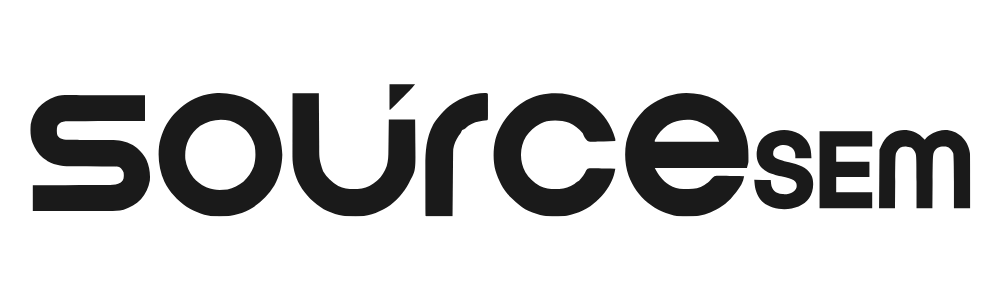 sourcesem black logo